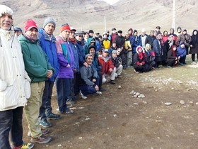 یکصد نفر از بازنشستگان تبریزی کوهپیمایی کردند
