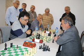 رقابت بازنشستگان در رشته شطرنج در روز نخست مسابقات