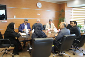دیدار اعضای هیئت مدیره کانون شهرری با رئیس صندوق ها