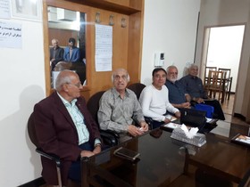 دیدار صمیمی رئیس منطقه سه با اعضای کانون شاهین شهر