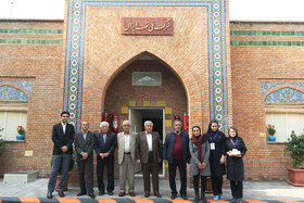 هیئت‌مدیره کانون‌های کردستان و کرمانشاه از موزه نفت تهران بازدید کردند