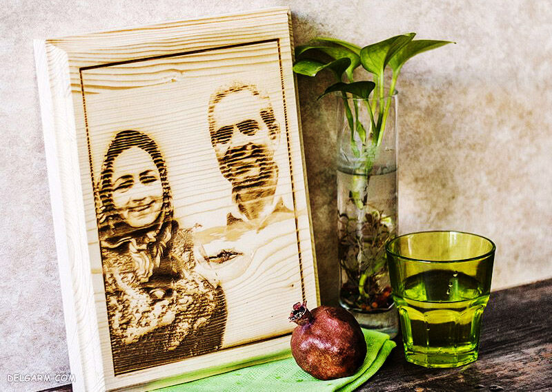 آموزش چاپ عکس روی چوب با کمترین امکانات در منزل