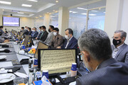 نشست رئیس هیات‌رئیسه با مدیران شرکت پالایش نفت‌جی