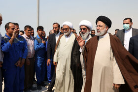 بازدید رئیس جمهوری از ایران ال ان جی