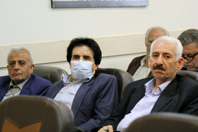 نشست معاون سلامت و بهداشت و درمان و مشاور رئیس صندوق ها در امور درمان با بازنشستگان در کانون تهران
