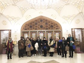 بازدید بازنشستگان ایران مال