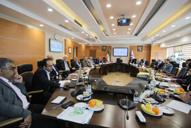 نشست مشترک هیئت رئیسه صندوق ها و مدیران شرکت فراسکوی عسلویه