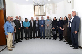 دیدار رئیس صندوقها با مسئولان کانون بندرعباس
