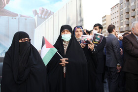 گردهمایی حمایت از مردم مظلوم غزه