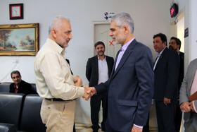 بازدید رئیس هیئت رئیسه از نمایندگی صندوق‌ها در غرب تهران