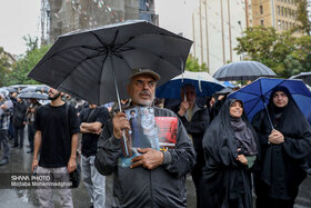 حضور وزیر نفت در اجتماع ضد صهیونیستی در حمایت از مردم لبنان