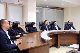 بازدید معاون بازنشستگی‌و‌رفاه از نمایندگی هویزه