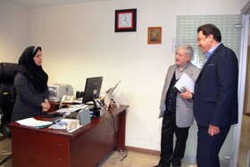 بازدید معاون بازنشستگی‌و‌رفاه از نمایندگی هویزه