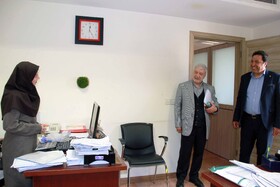 بازدید معاون بازنشستگی‌و‌رفاه از نمایندگی هویزه