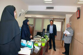 بازدید معاون بازنشستگی‌و‌رفاه از نمایندگی هویزه