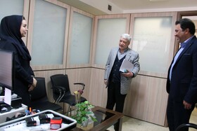 بازدید معاون بازنشستگی‌و‌رفاه از نمایندگی هویزه
