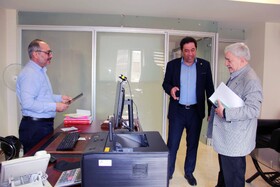 بازدید معاون بازنشستگی‌و‌رفاه از نمایندگی هویزه