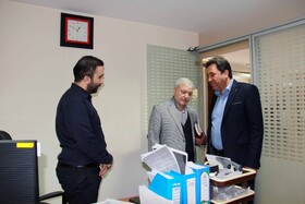 بازدید معاون بازنشستگی‌و‌رفاه از نمایندگی هویزه