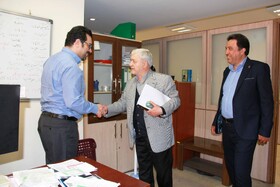 بازدید معاون بازنشستگی‌و‌رفاه از نمایندگی هویزه