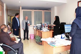 بازدید معاون بازنشستگی‌و‌رفاه از نمایندگی هویزه