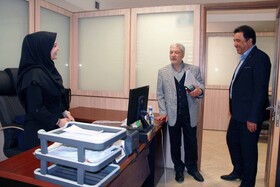 بازدید معاون بازنشستگی‌و‌رفاه از نمایندگی هویزه