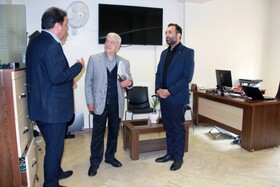 بازدید معاون بازنشستگی‌و‌رفاه از نمایندگی هویزه