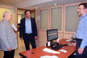 بازدید معاون بازنشستگی‌و‌رفاه از نمایندگی هویزه