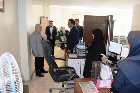 بازدید معاون بازنشستگی‌و‌رفاه از نمایندگی هویزه