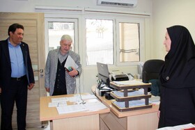 بازدید معاون بازنشستگی‌و‌رفاه از نمایندگی هویزه