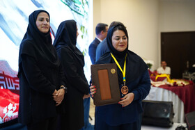 اختتامیه سومین دوره مسابقات ورزشی کارکنان صندوق‌ها در بخش بانوان