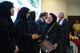 اختتامیه سومین دوره مسابقات ورزشی کارکنان صندوق‌ها در بخش بانوان