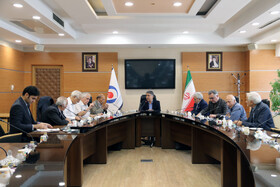 نشست اعضای هیأت مدیره کانون خطوط لوله و مخابرات با رییس صندوق‌ها