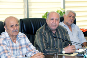 نشست اعضای هیئت مدیره کانون کرج با رئیس صندوق‌ها