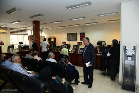 گزارش تصویری از دفتر نمایندگی غرب صندوق ها