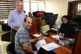 گزارش تصویری از دفتر نمایندگی غرب صندوق ها