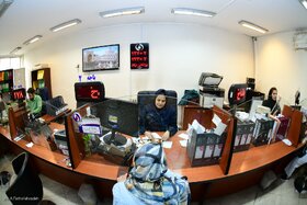گزارش تصویری از دفتر نمایندگی غرب صندوق ها