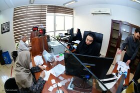 گزارش تصویری از دفتر نمایندگی غرب صندوق ها
