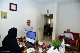 گزارش تصویری از دفتر نمایندگی غرب صندوق ها