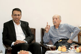 دیدار و تجلیل از پیشکسوت صنعت نفت