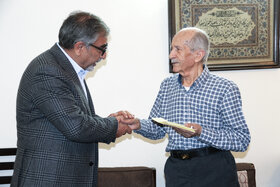 دیدار و تجلیل از پیشکسوت صنعت نفت