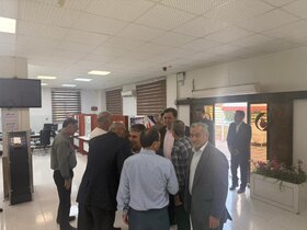 بازدید از نمایندگی های صندوق ها در آبادان