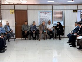 بازدید از نمایندگی های صندوق ها در آبادان