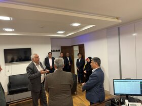 بازدید رئیس صندوق ها از نمایندگی ماهشهر