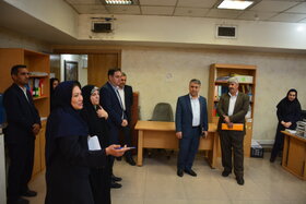 بازدید رئیس صندوق ها از منطقه 2