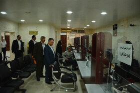 بازدید رئیس صندوق ها از منطقه 2