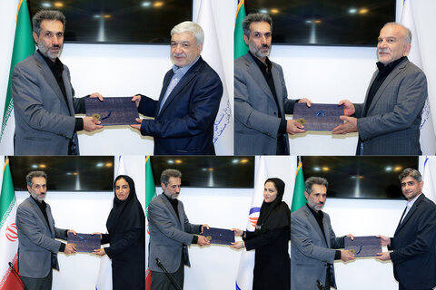 تکریم و معارفه معاونان بازنشستگی، درمان و مدیر تدوین مقررات