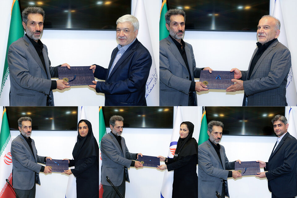 تکریم و معارفه معاونان بازنشستگی، درمان و مدیر تدوین مقررات