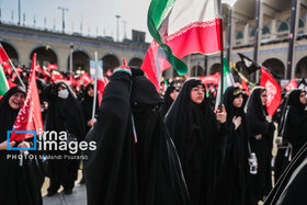 مراسم وداع با رهبری