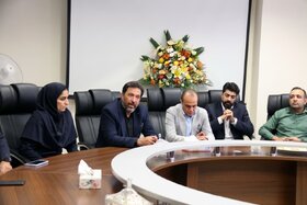 آیین تکریم و معارفه امور منطقه یک برگزار شد