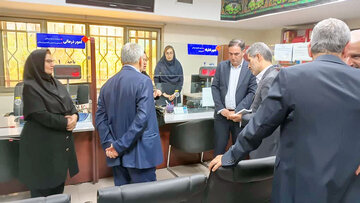 بازدید رئیس صندوق‌ها از دفاتر نمایندگی شرق و غرب اهواز